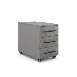 Тумба мобильная Kobor TМ3-40/70 aluminum/chicago Тумба мобильная Kobor TМ3-40/70 aluminum/chicago