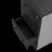 Тумба мобильная Kobor TМ4-40/50 aluminum/wood