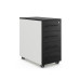 Тумба мобильная Kobor TМ4-40/50 white/wood Тумба мобильная Kobor TМ4-40/50 white/wood