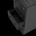 Тумба мобильная Kobor TМ5-40/80 black/wood Тумба мобильная Kobor TМ5-40/80 black/wood