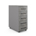 Тумба мобильная Kobor TМ5-40/50 aluminum/chicago Тумба мобильная Kobor TМ5-40/50 aluminum/chicago