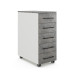 Тумба мобильная Kobor TМ5-40/60 white/chicago Тумба мобильная Kobor TМ5-40/60 white/chicago