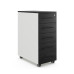 Тумба мобильная Kobor TМ5-40/50 white/wood Тумба мобильная Kobor TМ5-40/50 white/wood