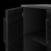 Шкаф распашной Kobor HR/2-90/60/M black/wood