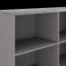 Шкаф открытый Kobor HO/2-120/60/M aluminum/chicago