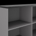 Шкаф открытый Kobor HO/2-120/40/M aluminum/wood