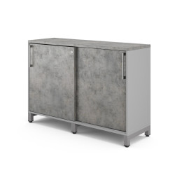Шкаф-купе Kobor HK/2-120/40/M aluminum/chicago Шкаф-купе Kobor HK/2-120/40/M aluminum/chicago