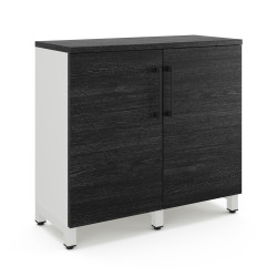 Шкаф распашной Kobor HR/2-90/40/M white/wood Шкаф распашной Kobor HR/2-90/40/M white/wood