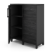 Шкаф распашной Kobor HR/3-90/60/M black/wood Шкаф распашной Kobor HR/3-90/60/M black/wood
