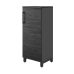 Шкаф распашной Kobor HR/3-45/40/M black/wood Шкаф распашной Kobor HR/3-45/40/M black/wood