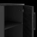 Шкаф распашной Kobor HR/3-45/40/M black/wood Шкаф распашной Kobor HR/3-45/40/M black/wood