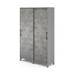 Шкаф-купе Kobor HK/5-120/40/M aluminum/chicago Шкаф-купе Kobor HK/5-120/40/M aluminum/chicago
