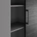 Шкаф-купе Kobor HK/5-120/40/M aluminum/wood