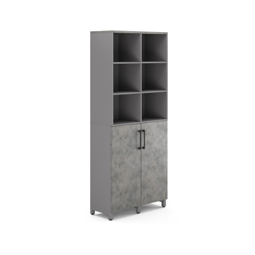 Шкаф распашной Kobor HR/3/3-90/40/M aluminum/chicago Шкаф распашной Kobor HR/3/3-90/40/M aluminum/chicago