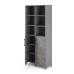 Шкаф распашной Kobor HR/3/3-90/40/M aluminum/chicago Шкаф распашной Kobor HR/3/3-90/40/M aluminum/chicago
