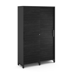 Гардероб-купе Kobor HG-120/60/M black/wood
