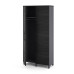 Гардероб распашной Kobor HRG-90/40/M graphite/wood Гардероб распашной Kobor HRG-90/40/M graphite/wood