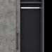 Гардероб-купе Kobor HG-120/40/M graphite/chicago Гардероб-купе Kobor HG-120/40/M graphite/chicago
