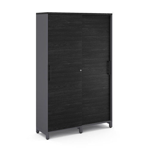 Гардероб-купе Kobor HG-120/40/M graphite/wood Гардероб-купе Kobor HG-120/40/M graphite/wood