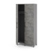 Гардероб распашной Kobor HRG-90/60/M aluminum/chicago Гардероб распашной Kobor HRG-90/60/M aluminum/chicago