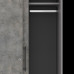 Гардероб-купе Kobor HG-120/40/M aluminum/chicago Гардероб-купе Kobor HG-120/40/M aluminum/chicago