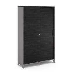 Гардероб-купе Kobor HG-120/60/M aluminum/wood