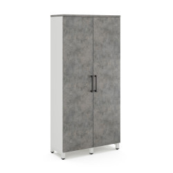 Гардероб распашной Kobor HRG-90/40/M  white/chicago