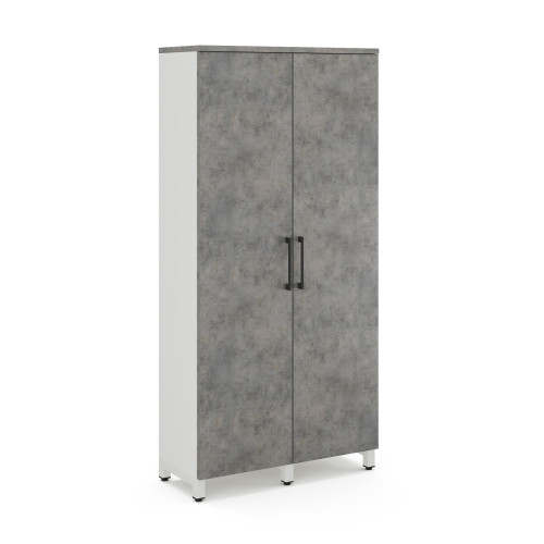 Гардероб распашной Kobor HRG-90/40/M white/chicago Гардероб распашной Kobor HRG-90/40/M white/chicago