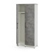 Гардероб распашной Kobor HRG-90/60/M white/chicago Гардероб распашной Kobor HRG-90/60/M white/chicago