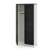 Гардероб распашной Kobor HRG-90/40/M white/wood Гардероб распашной Kobor HRG-90/40/M white/wood