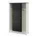 Гардероб-купе Kobor HG-120/40/M white/wood Гардероб-купе Kobor HG-120/40/M white/wood