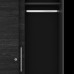 Шкаф-купе гардероб Kobor HKG/5-120/60/M black/wood Шкаф-купе гардероб Kobor HKG/5-120/60/M black/wood