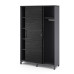 Шкаф-купе гардероб Kobor HKG/5-120/40/M graphite/wood