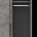 Шкаф-купе гардероб Kobor HKG/5-120/40/M aluminum/chicago Шкаф-купе гардероб Kobor HKG/5-120/40/M aluminum/chicago