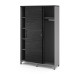 Шкаф-купе гардероб Kobor HKG/5-120/60/M aluminum/wood Шкаф-купе гардероб Kobor HKG/5-120/60/M aluminum/wood