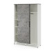 Шкаф-купе гардероб Kobor HKG/5-120/40/M whitem/chicago Шкаф-купе гардероб Kobor HKG/5-120/40/M whitem/chicago