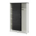 Шкаф-купе гардероб Kobor HKG/5-120/40/M white/wood Шкаф-купе гардероб Kobor HKG/5-120/40/M white/wood