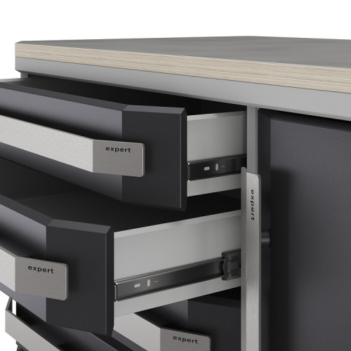 Тумба инструментальная Kobor Expert MTZ/4-120/64 2S.80B