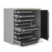 Тумба инструментальная Kobor Expert MTZ/4-120/64 2S.80B