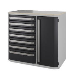 Тумба инструментальная Kobor Expert MTM/4-100/64 2S.61B