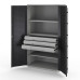 Шкаф металлический 2х дверный Kobor Expert MC/2-100/60 3S.30B