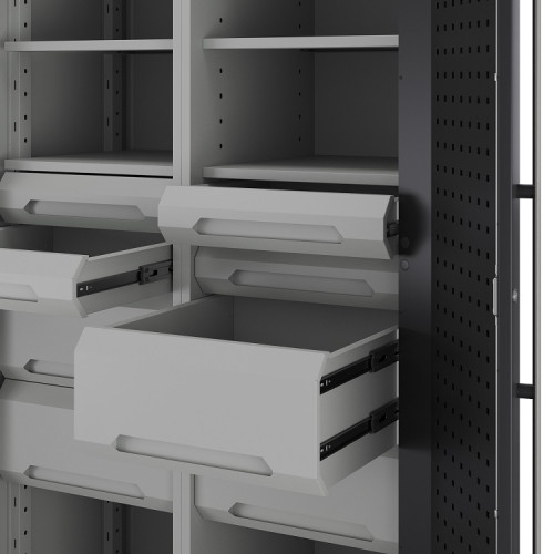 Шкаф металлический 2х дверный Kobor Expert MC/3-100/60 6S.44B Шкаф металлический 2х дверный Kobor Expert MC/3-100/60 6S.44B